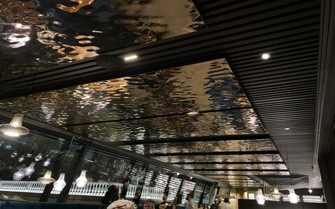 Restaurant Metal Ceiling