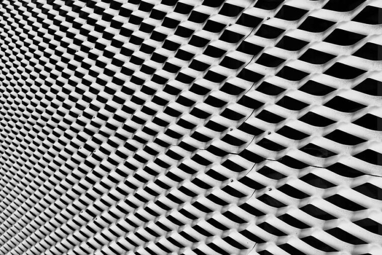 Padded Metal Layout expanded-metal-facade-background-wall - Breda Metals